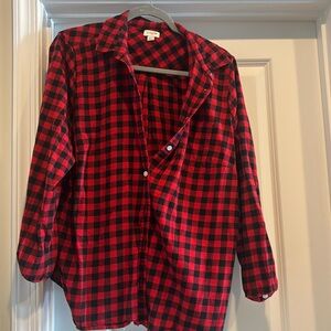 Women’s J crew Flannel